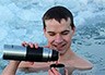Начинающих моржей напоят горячим чаем