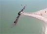 Азовское море поглотило озеро Красное