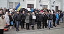 В Бердянске прошел очередной митинг