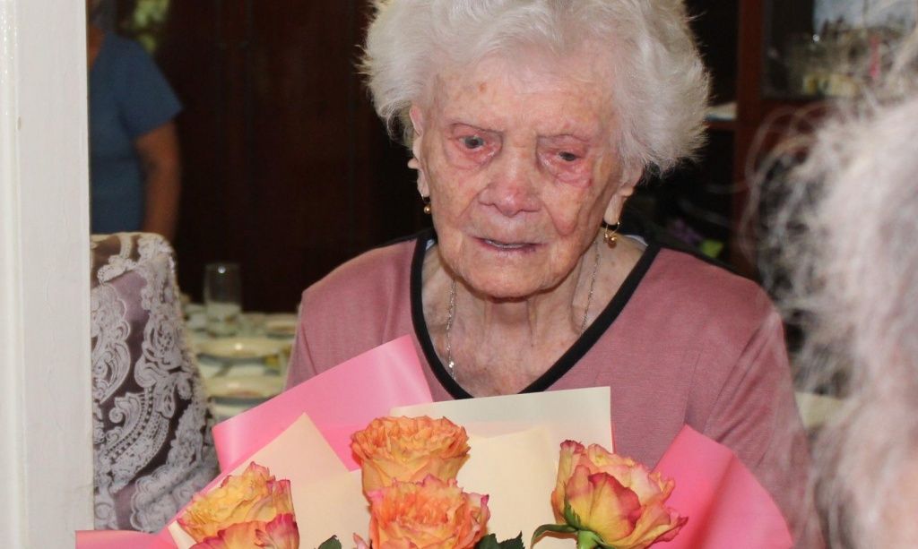 Мешканка Бердянська відсвяткувала 100-річний ювілей