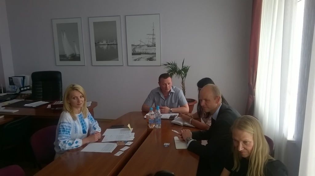 Бердянск посетила делегация Финляндии и международной организации НЕФКО