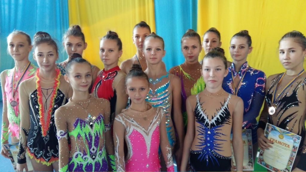 Бердянские гимнастки завоевали пять медалей на чемпионате Запорожской области