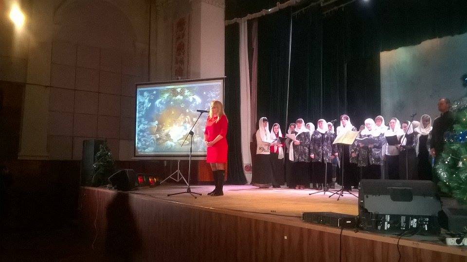 В Бердянске состоялся общегородской концерт "Рождественский вертеп"