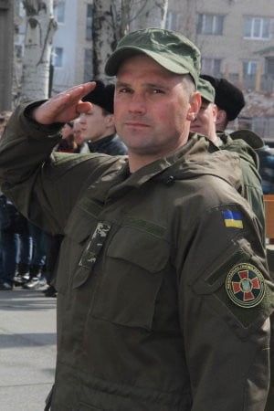 Командир бердянского батальона в/ч 3033 Роман Омельченко переведен в Киев