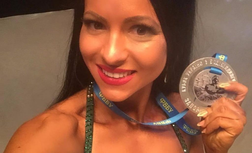 Евгения Самойлова – серебряный призер кубка Украины по бодибилдингу