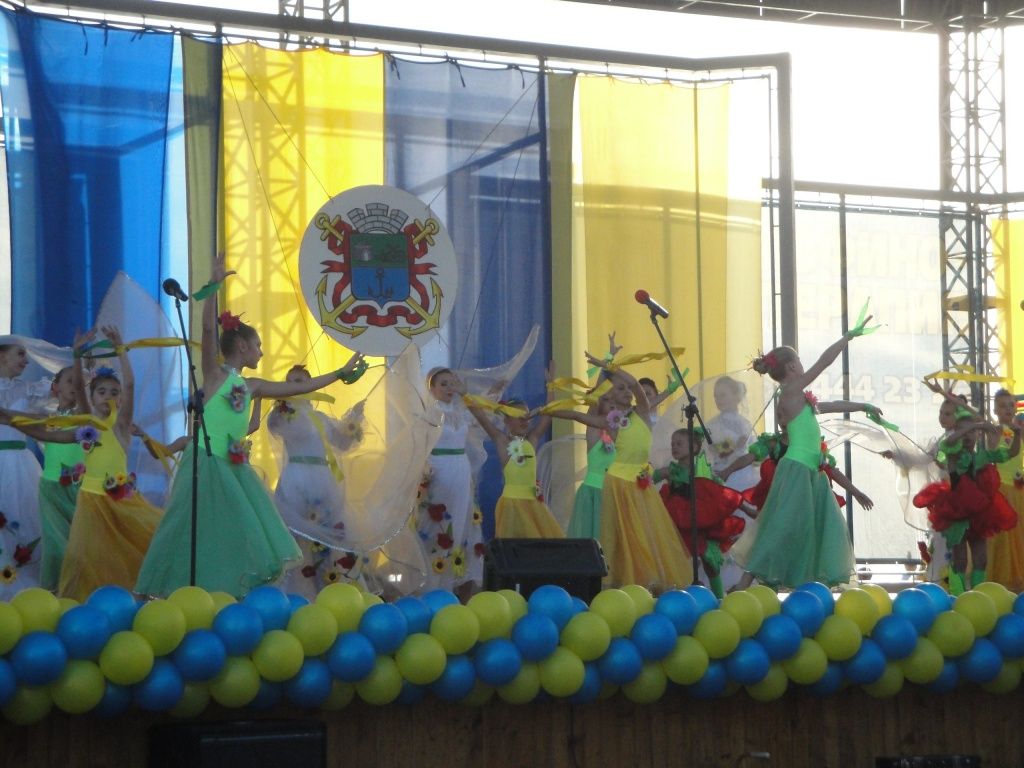 Ко Дню города в Бердянске состоялся праздничный концерт