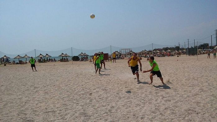 «Виан-Тату» выигрывает чемпионат Бердянска по пляжному футболу