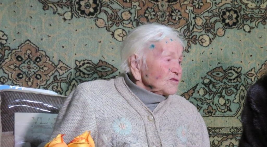 Вдова одного з визволителів Бердянська Марія Сергіївна Дрожжина відзначає 100-річний ювілей
