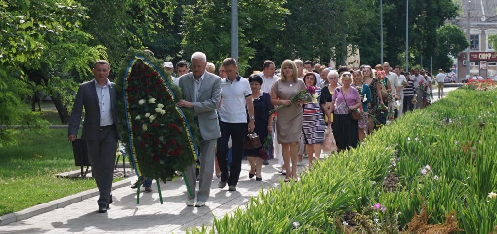 В Бердянську вшанували пам'ять жертв війни