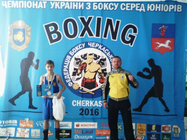 Константин Мульченко завоевал серебро чемпионата Украины по боксу среди юниоров
