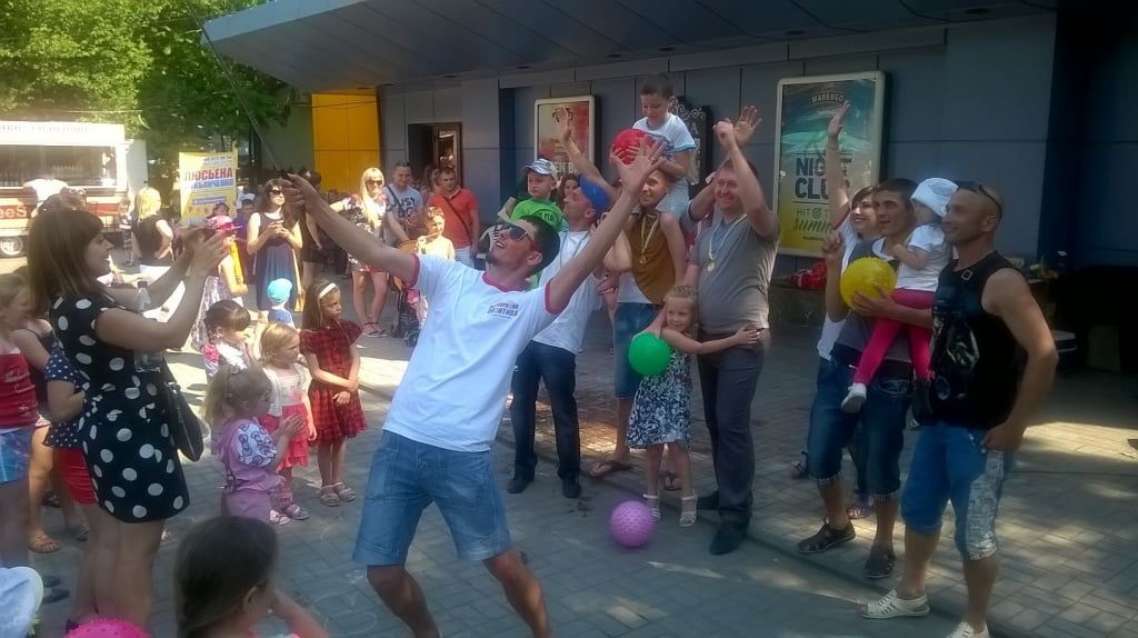 В Бердянске состоялся семейный праздник Family day