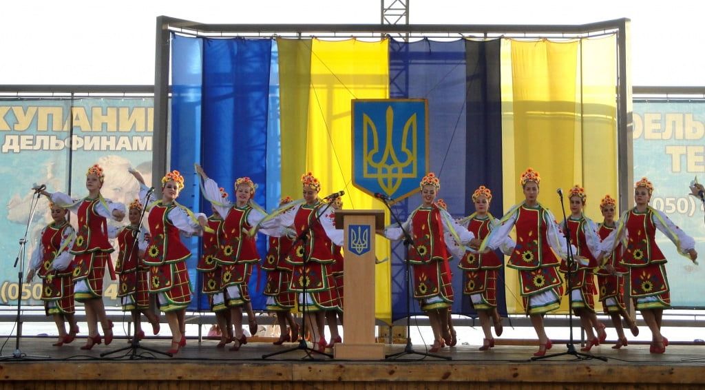 В Бердянске отпраздновали День независимости Украины