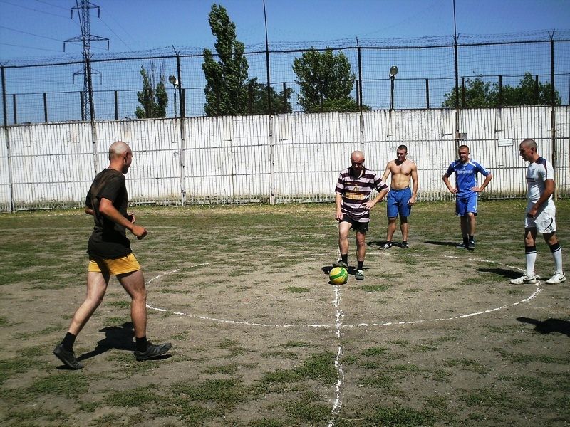 В Бердянській виправній колонії провели турнір з міні-футболу