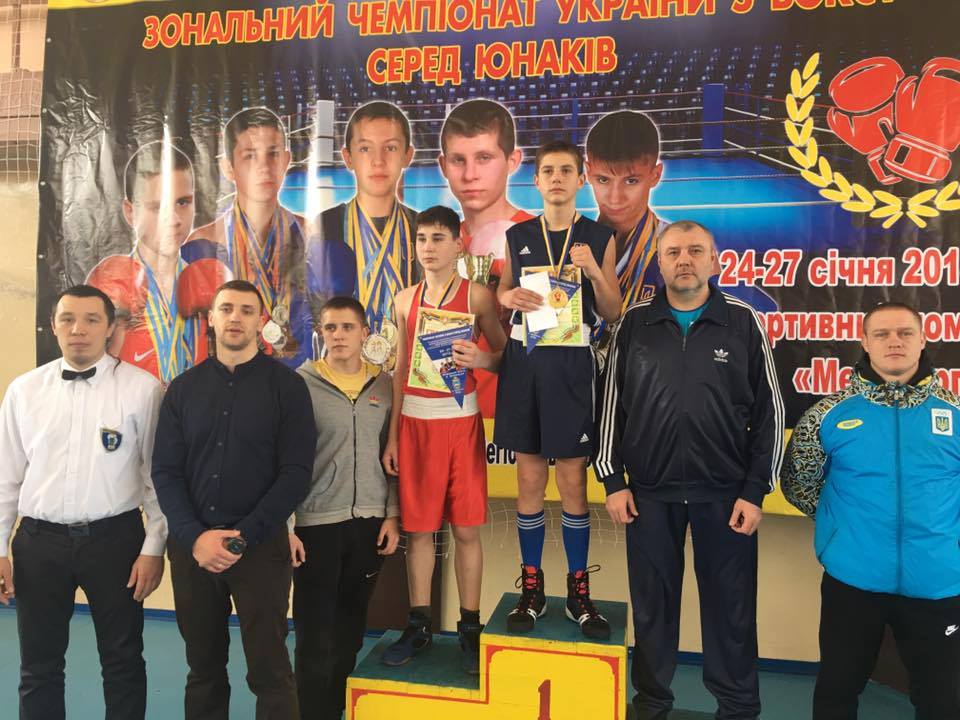 Савелий Супрунец выиграл золото на региональном чемпионате Украины по боксу