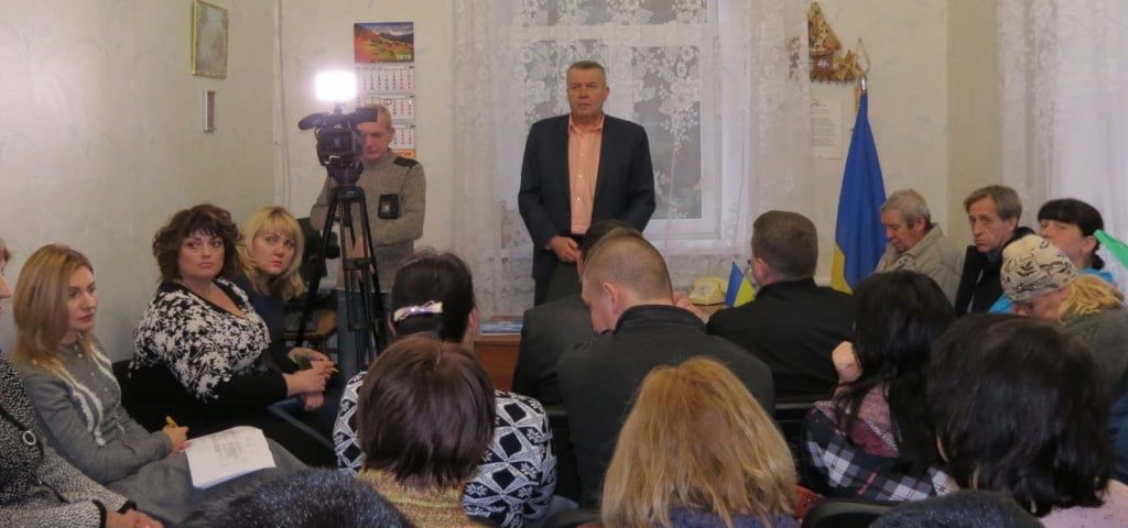 Зустріч міського голови з депутатами Нововасилівської сільської ради