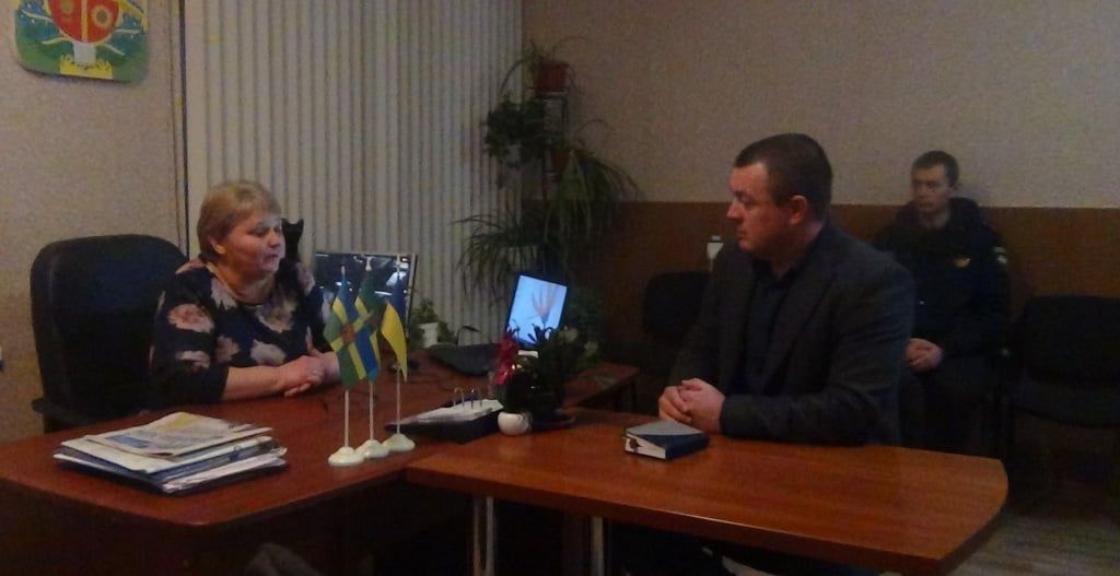 Начальник Бердянського відділу поліції Олег Фомічов провів виїзний прийом громадян 