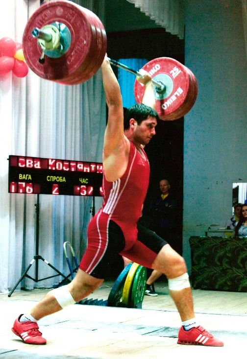 Константин Рева – чемпион Украины по тяжелой атлетике