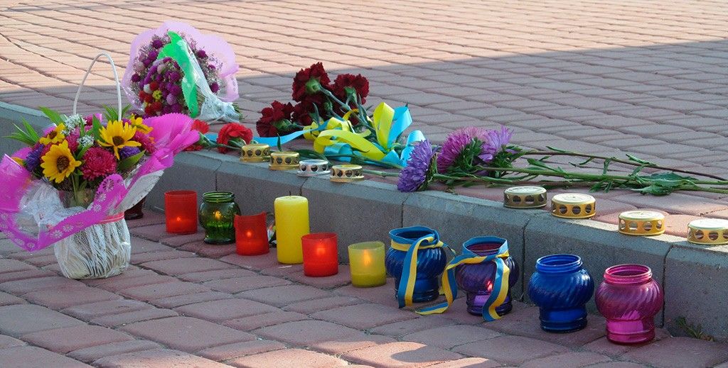 В Бердянске прошел вечер памяти погибших во время революции достоинства