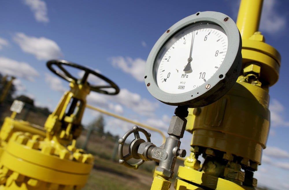 Украина увеличила импорт газа из России в 1,5 раза