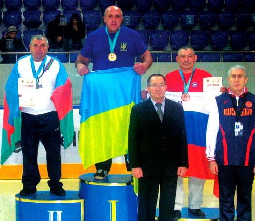 Валерий Головченко – шестикратный чемпион мира по армрестлингу среди ветеранов