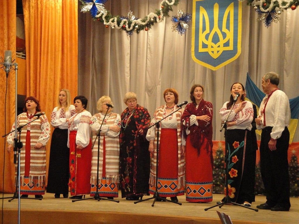 В Бердянске состоялся большой отчетный концерт хоровой капеллы "Промінь"