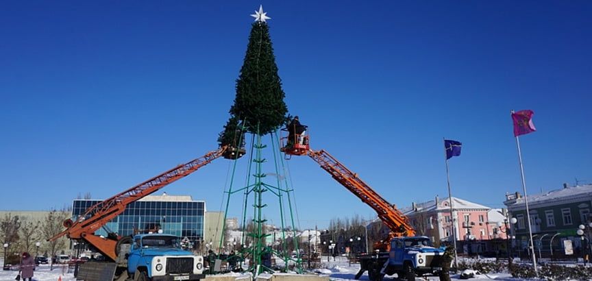 Новорічну ялинку в Бердянську планують встановити в першій половині грудня
