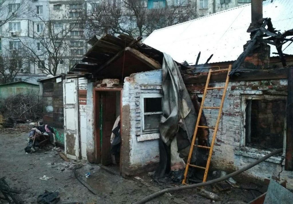 В Бердянську на пожежі загинув 78-річний чоловік
