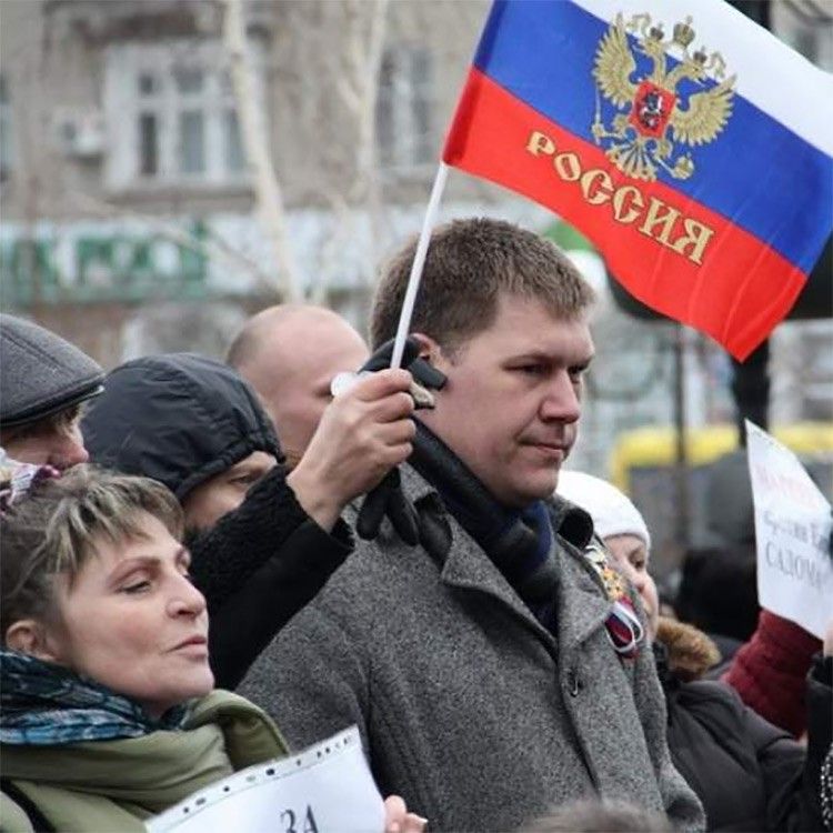 В Бердянске объявился один из главных координаторов пророссийского митинга годичной давности