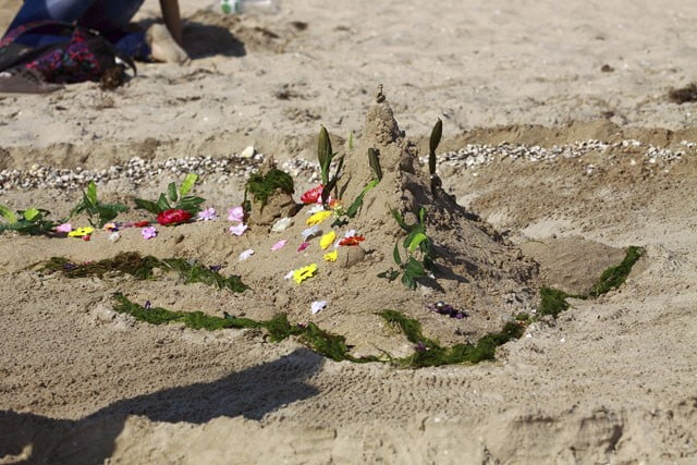 Фестиваль песчаных фигур в Бердянске 2012
