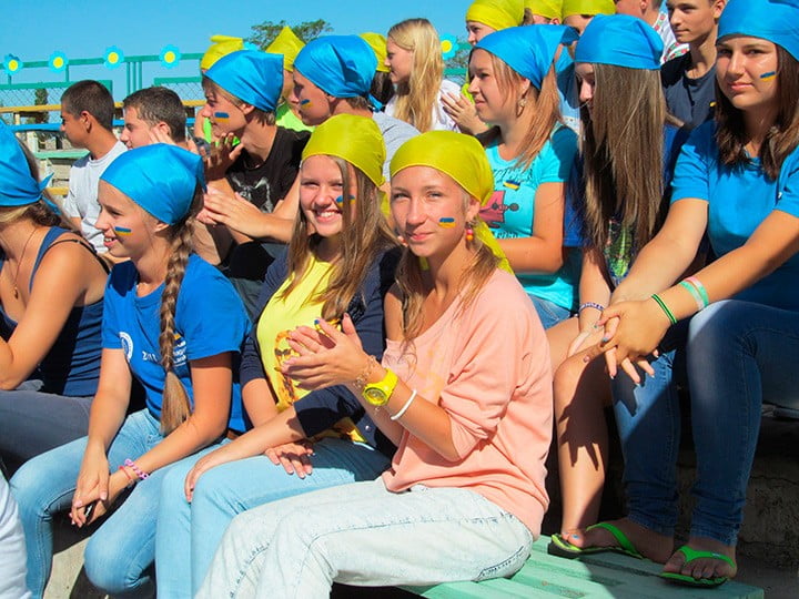 Бердянская молодежь за единую Украину