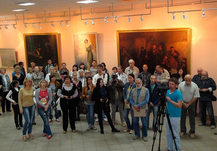 В художественном музее имени И. И. Бродского открылась очередная выставка