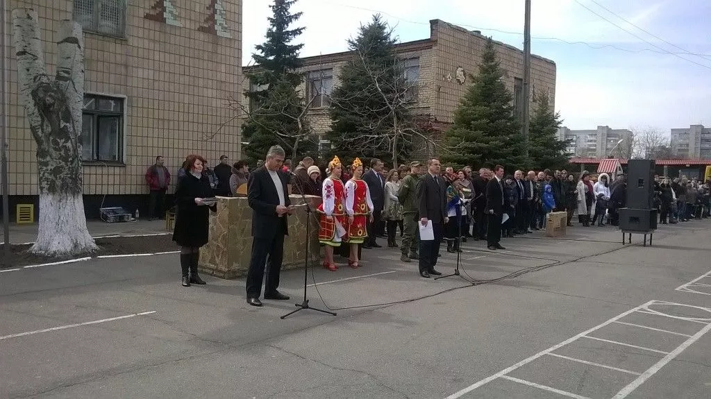 В Бердянске торжественно отметили День Национальной гвардии Украины