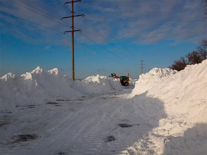 Снежная ситуация в Бердянске начинает налаживаться