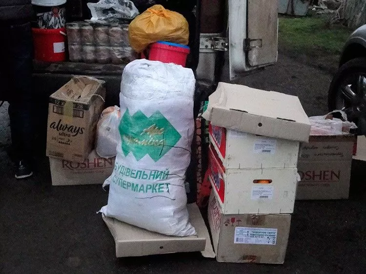 В Бердянск пришел очередной гуманитарный груз из Тернополя