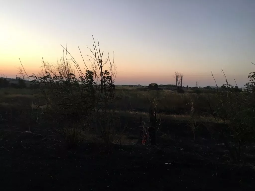 В Бердянске за день случилось два серьезных пожара на открытой территории