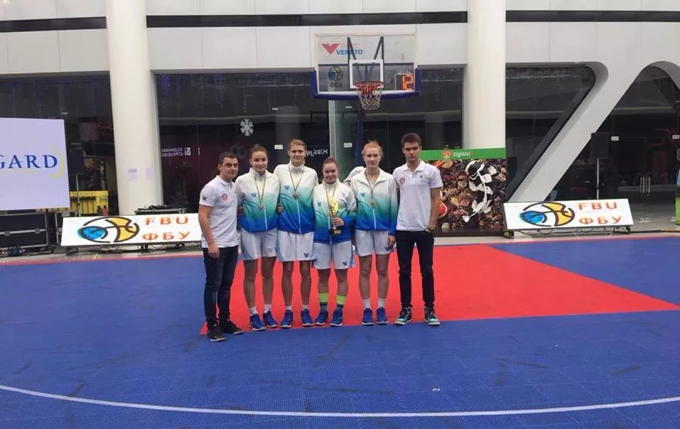 Бердянская «Чайка» завоевала бронзу на первом этапе Суперлиги по баскетболу 3х3