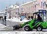 Бердянск чистят от снега