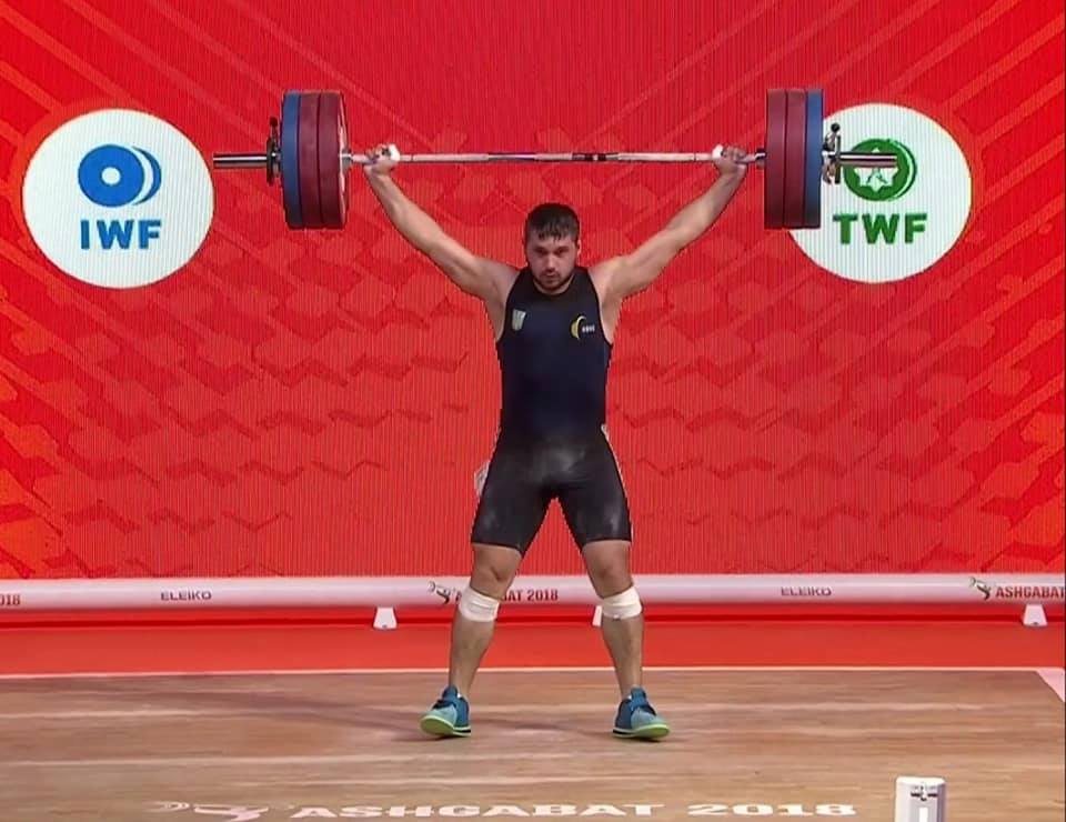 Константин Рева стал шестым на чемпионате мира по тяжелой атлетике