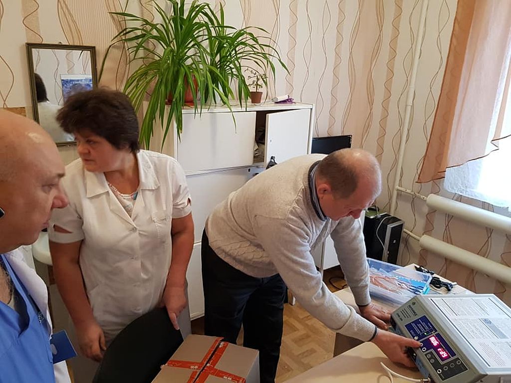 получили аппарат