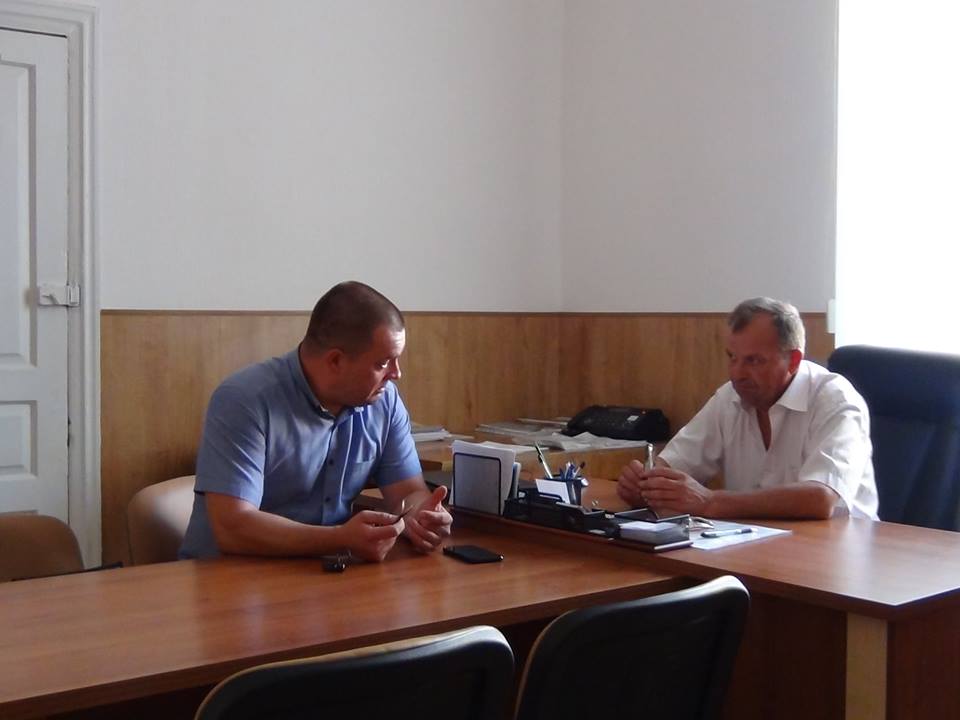 Начальник Бердянського відділу поліції провів виїзний прийом жителів Осипенківської територіальної громади