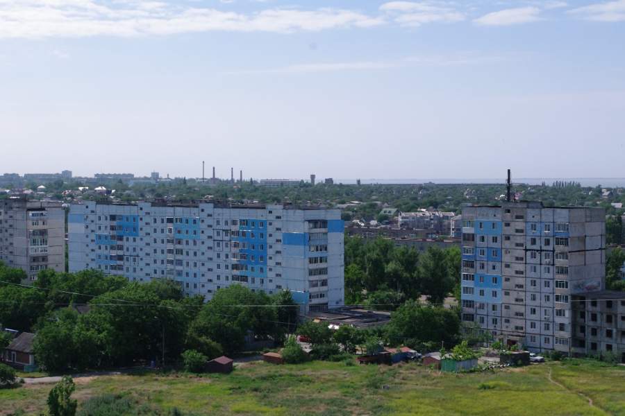 Недостроенная многоэтажка по Мелитопольскому шоссе