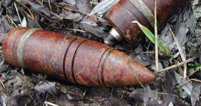 В Бердянском порту нашли артиллерийский снаряд времен Второй мировой