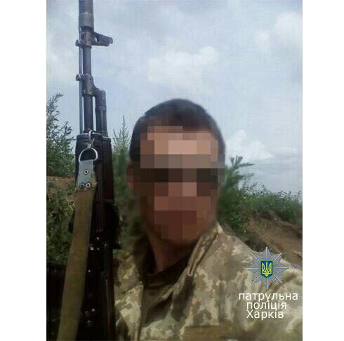 В Харьковской области солдат при побеге из воинской части убил человека