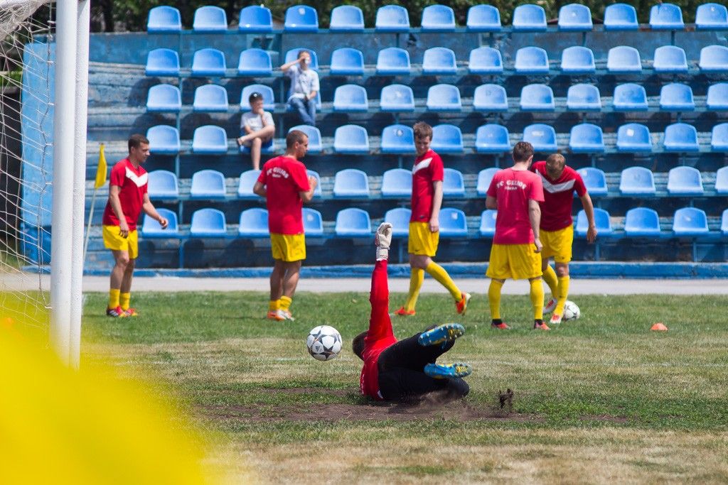 В Бердянске прошел футбольный матч Фавбет лиги 1 Украины