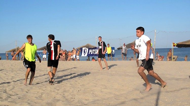 Запорожский "Имекс" - чемпион области по пляжному футболу