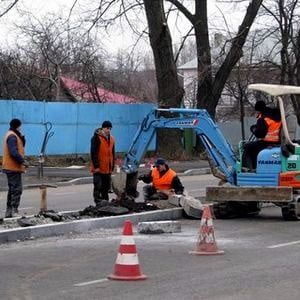Шлак для ремонта ям на дорогах