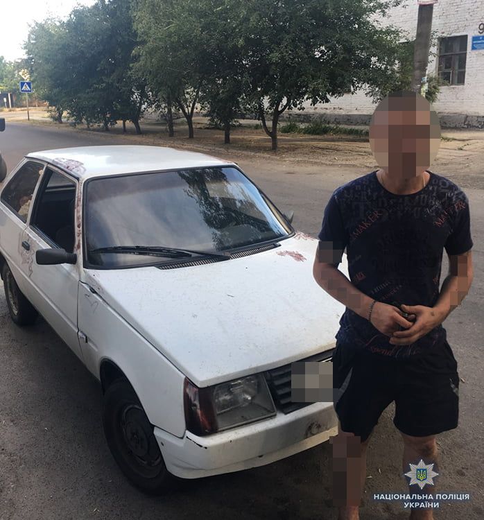 В Бердянську оперативно затримали викрадача автомобіля