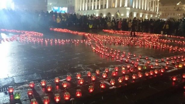 "Ночь Памяти" на Майдане: ровно год после избиения студентов