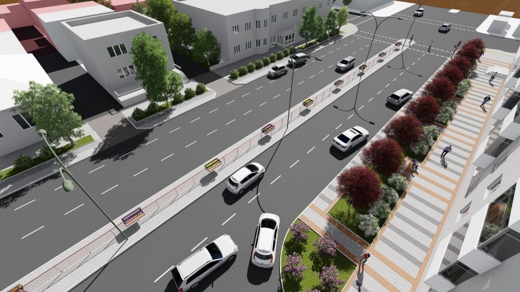 Власти представили проект реконструкции двух кварталов проспекта Азовского