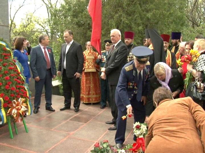 Празднование Дня Победы в Бердянске